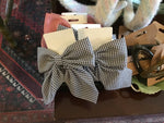 Big Gingham Bow Hair Clip